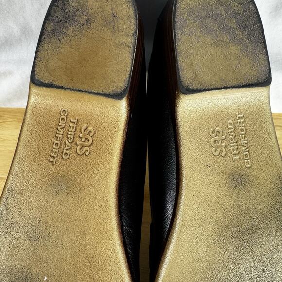 SAS Women's Slip-On Penny Style Loafer Shoes Sz 10.5 S (Narrow) Black, Preppy - Picture 11 of 11